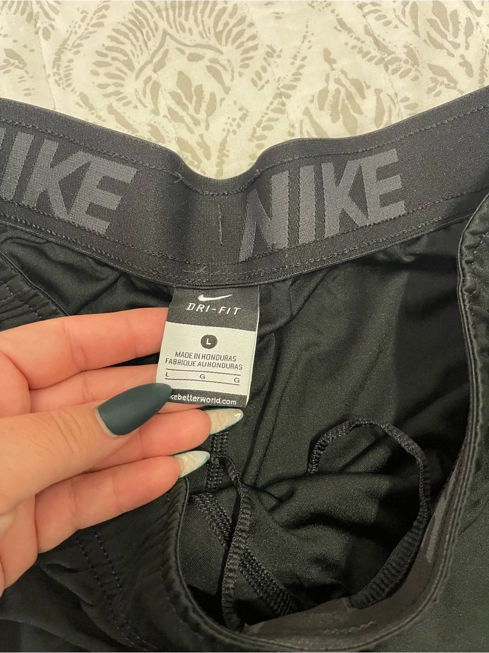 Nike kids Black Athletic Shorts
